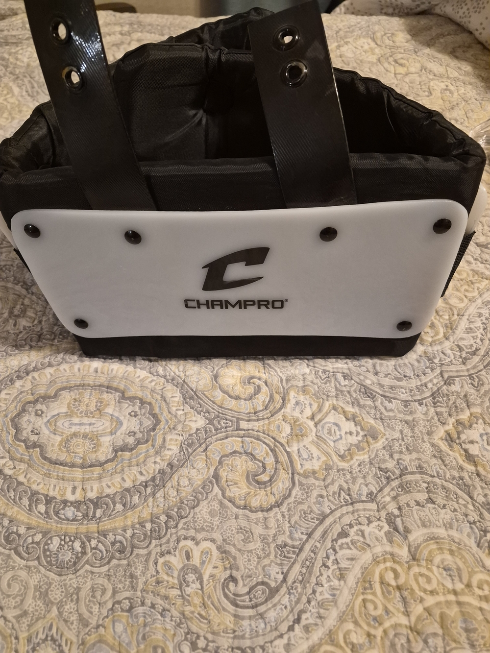 Champro Kids Equipment Caddy in Black and White